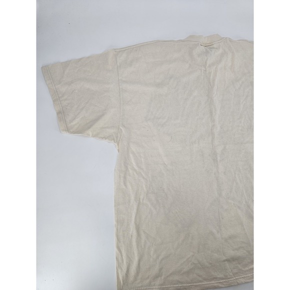 Vintage Lee Zebra By John A. Conroy T-Shirt Men's Size 2XL White/Black - Picture 8 of 10